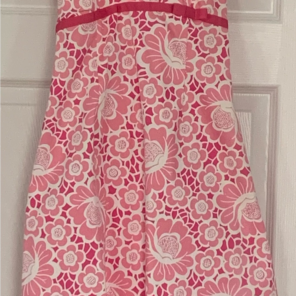 Vintage, Lilly Pulitzer scalloped halter dress